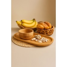 Bambuland Bambu Çok Amaçlı Altlık – Yağdanlık & Sosluk Altlığı