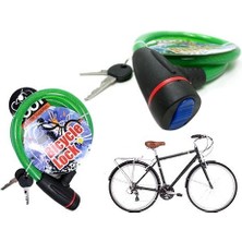 Anahtarlı Çelik Bisiklet Kilidi Midastech