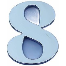 TeknoKapsül Villa Boy 8 Rakamı 8,5 cm Yapışkanlı
