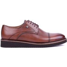 Shoetyle Fosco - Hakiki Deri Taba Rengi Erkek Günlük Ayakkabı - 2928