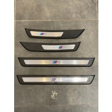 Genel Bmw F10 5 Serisi (2010-2016) Kapı Eşiği Koruma Plakası Seti – M5 Uyumlu