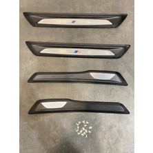 Genel Bmw F30 3 Serisi (2012-2019) Kapı Eşiği Koruma Plakası Seti (4 Parça)