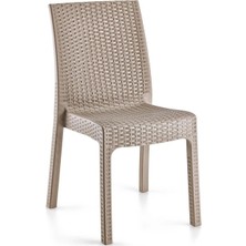 Retro Art Holiday Deluxe Kolsuz Sandalye | 4’lü Set