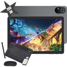 Silver 10.1" Incell Ekran 8GB/256GB Tablet Pc Midastech