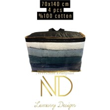 Eco Lounge Nevresim Dünyası 70X140 4'lü Havlu Prime 4