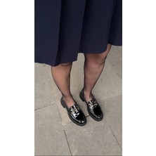 Akça Shoes Rugan Tokalı Loafer