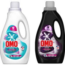 Omo Sıvı Deterjan 1500 ml Beyazlar&renkliler ve Siyahlar 2 Li Set