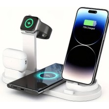 Çok Işlevli Şarj Istasyonu Beyaz Renk  Midastech