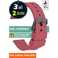 Trendburada Tcl Mt42 Mt42x Mt43 Mt46-Slazenger Akıllı Çocuk Saatleriyle Uyumlu Silikon Saat Kordonu Kayışı A71SYH