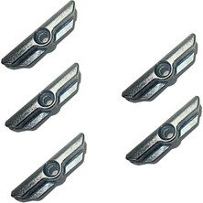 UK 5 Adet Kilit Karşılık -5 Parça No:1 Ispanyolet Karşılığı-Pvc-Kapı Pencere Karşılığı