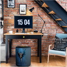 Adawall Home Navy Blue Batman Puf