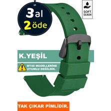 Trendburada Tcl Mt42 Mt42x Mt43 Mt46-Slazenger Akıllı Çocuk Saatleriyle Uyumlu Silikon Saat Kordonu Kayışı A71SYH