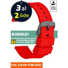 Trendburada Tcl Mt42 Mt42x Mt43 Mt46-Slazenger Akıllı Çocuk Saatleriyle Uyumlu Silikon Saat Kordonu Kayışı A71SYH