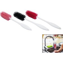 MidasTech Şişe - Biberon Temizleme Fırçası Silikon Termos - Sürahi - Kavanoz - Kettle - Matara (4887