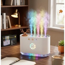 Melinee Sese Duyarlı 700 ml ( USB Şarjlı & Renkli Ledli ) Nemlendirici ( Buhar Makine & Koku Giderici) 4.5W