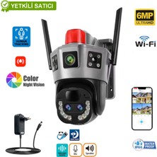 O-Kam 4445 Wifi 10X Optik Zoom Ptz Kamera - Adatör Hediyeli