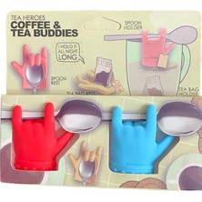 2'li Silikon Tutucu Çay ve Kahve Aksesuar Seti Midastech