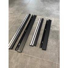 Genel Mercedes W124 E Serisi (1985-1996) Kapı Eşiği Koruma Plakası Seti (4 Parça)