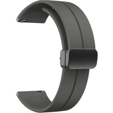 Adige Imiki Se1 Kordon Kayış D-Buckle Mıknatıslı Silikon 22/jku