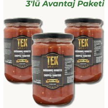 Tek Lezzet Doğranmış Domates Sosu - 3'lü Avantajlı Paket