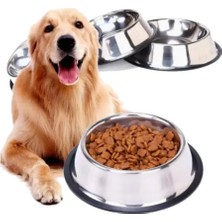 Paslanmaz Çelik Kedi/köpek Mama Kabı Midastech