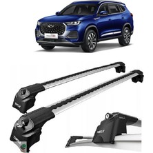 Chromeline Chery Tiggo 8 Tavan Barı Ara Atkı Kilitli Bar Araca Özel 2020 Sonrası Uyumlu Turtel Marka