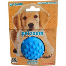 Petzoom Mavi Dikenli Köpek Oyun Topu Midastech