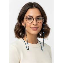 OptiPoint Siyah Kum Boncuk Gözlük Ipi