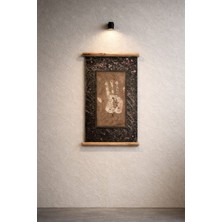 Mid Mobilya Sanat Tablosu-Hırsların Merkezinde Kirlenen Kimlik Adlı Çalışma