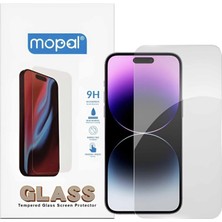Mopal IPHONE 14 Promax Temperli 9h Kırılmaz Normal Cam Ekran