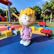 Hureggo Vintage Peanuts Sally Brown Orijinal Mini Figür Oyuncak & 7.5 cm