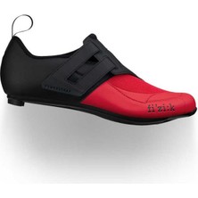 Fizik Transiro Powerstrap R4 43 Numara Siyah Kırmızı Triathlon Ayakkabısı