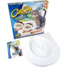 Citikitty Klozet Kedi Tuvaleti Eğitim Seti Midastech