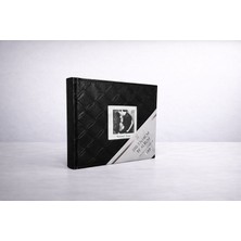fotografyabaskı 13X18CM 100’LÜK Hatıra Yazılabilir Çerçeveli Kabartma Vinleks Deri Albüm