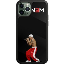 iPhone 11 Pro Max Uyumlu Eminem Tasarımlı Glossy Premium Kılıf