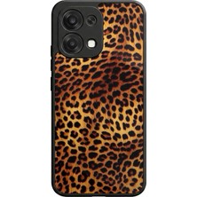 Oppo A6 Pro Uyumlu Leopar Tasarımlı Glossy Premium Kılıf