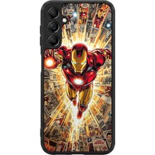 Samsung Galaxy A14 Uyumlu  Iron Man ( Demir Adam ) Tasarımlı Glossy Premium Kılıf