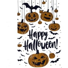 Halloween Temalı Balkabaklı Duvar Sticker Seti Midastech