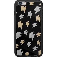 iPhone 6 Plus / 6s Plus Uyumlu Simsek Tasarımlı Glossy Premium Kılıf