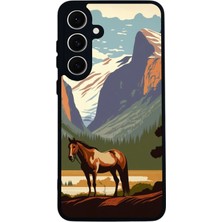 Samsung Galaxy A16 Uyumlu At Horse Tasarımlı Glossy Premium Kılıf