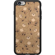 iPhone 6 Plus / 6s Plus Uyumlu Ayı Tasarımlı Glossy Premium Kılıf
