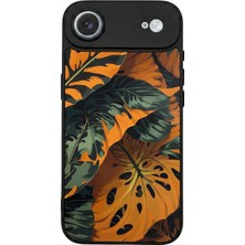 iPhone 17 Air Uyumlu Botanik Tasarımlı Glossy Premium Kılıf