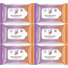 Lux Makyaj Temizleme Mendili Havlu 120 Yaprak (6pk*20)