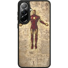 Samsung Galaxy A37 Uyumlu  Iron Man ( Demir Adam ) Tasarımlı Glossy Premium Kılıf