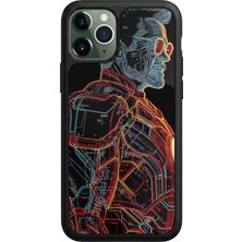 iPhone 11 Pro Uyumlu Iron Man ( Demir Adam ) Tasarımlı Glossy Premium Kılıf