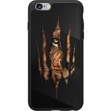iPhone 6 Plus / 6s Plus Uyumlu Aslan Tasarımlı Glossy Premium Kılıf
