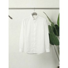 Kastrioti Sofya Keten Relax-Fit Gömlek