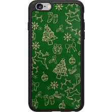 iPhone 6 Plus / 6s Plus Uyumlu Yilbasi Christmas Tasarımlı Glossy Premium Kılıf