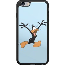 iPhone 6 Plus / 6s Plus Uyumlu Daffy Duck Tasarımlı Glossy Premium Kılıf
