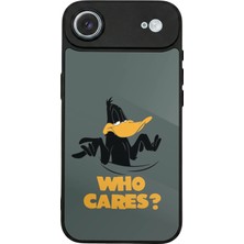 iPhone 17 Air Uyumlu Daffy Duck Tasarımlı Glossy Premium Kılıf